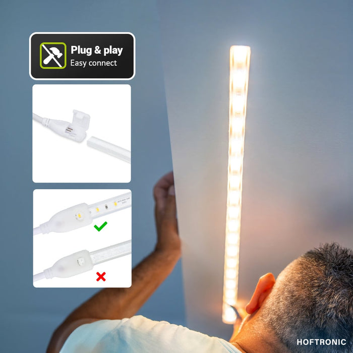 HOFTRONIC Flex60 LED Strip 10m Warm wit IP65