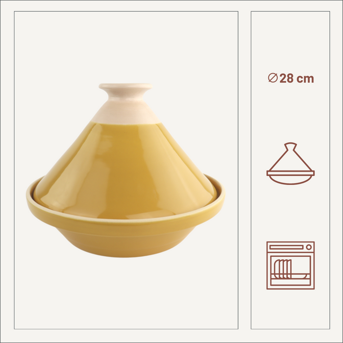 Orange85 Tajine Aardewerk 28 cm Serveerschaal