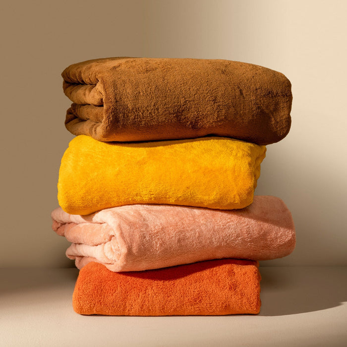 Dutch Decor plaid BILLY - 150x200 cm Golden Glow