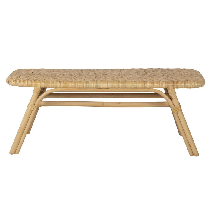 Giga Meubel Bijzettafel Rotan - 100x70x38cm - Salontafel Maya Groot