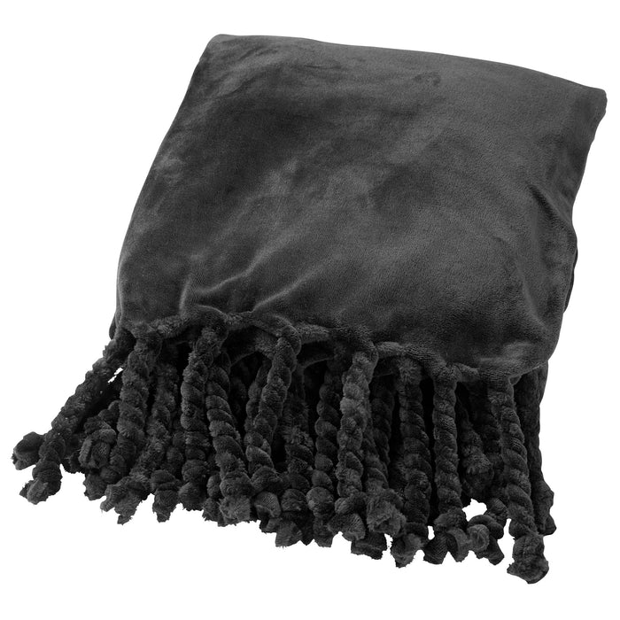 Dutch Decor plaid FLORIJN - 150x200 cm Raven