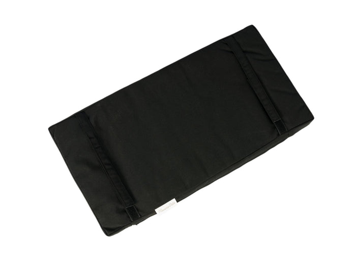 MaximaVida picknicktafelkussen Havana zwart 55 x 27,5 x 5 cm 6 stuks