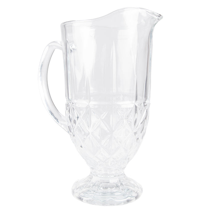 Clayre & Eef Decoratieve Schenkkan 1145 ml Glas Waterkan Kan