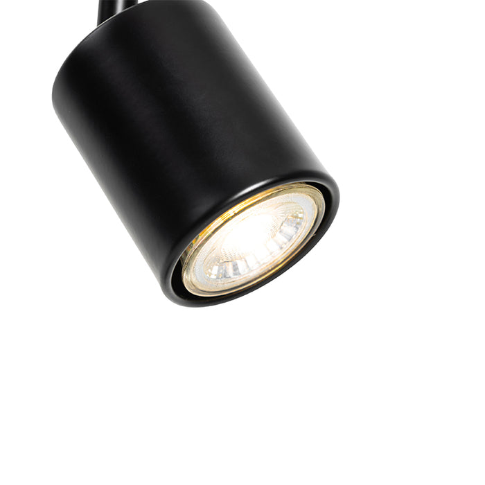 QAZQA Moderne tafellamp zwart verstelbaar - Java