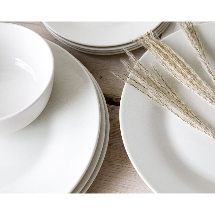 Servies Set, 12 Delig, Porselein, Wit - Mikasa | Alexis