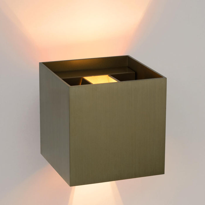 Lucide XIO Wandlamp - Roest bruin