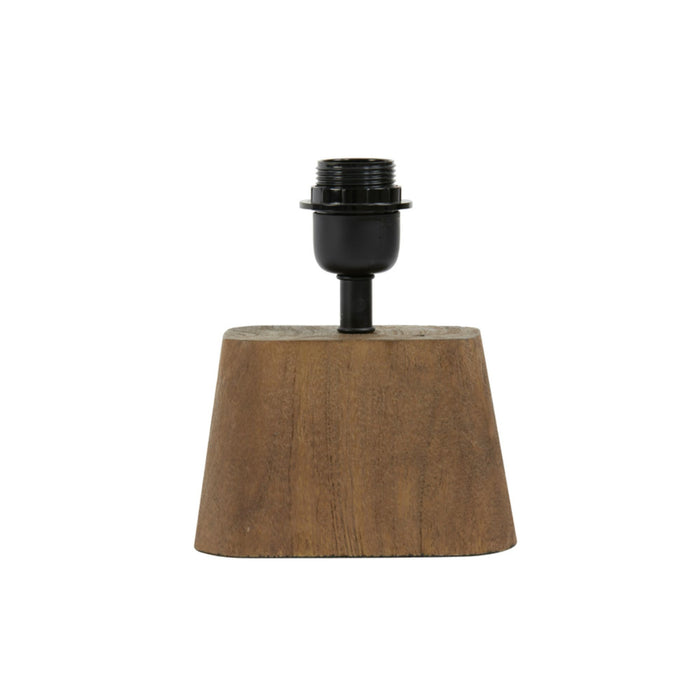 Light&living Lampvoet 16x10x11 cm KARDAN hout donker bruin