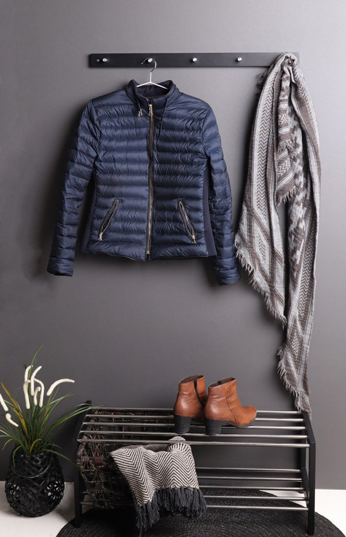 Artichok Norah Schoenenrek Hout en Metaal - Zwart | Grijs