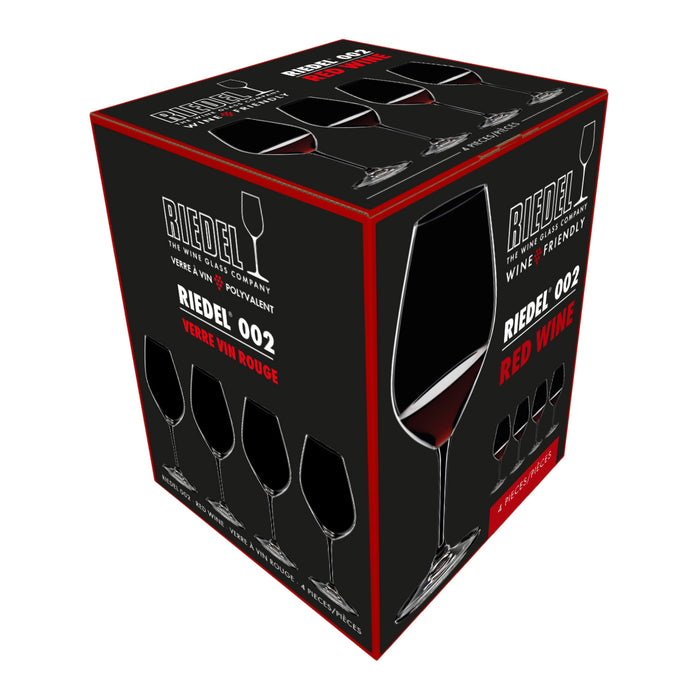 Riedel Wine Friendly Rode Wijnglazen - Set van 4