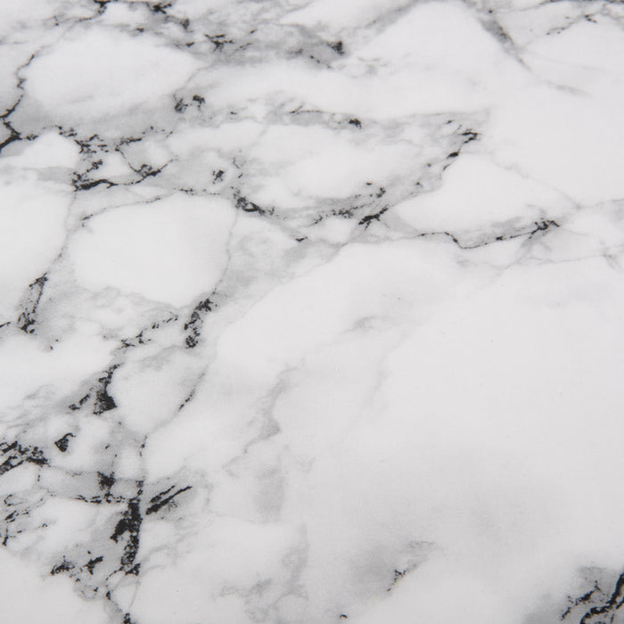 present time - Dienblad Marble Look - Wit - 34x30x1 cm