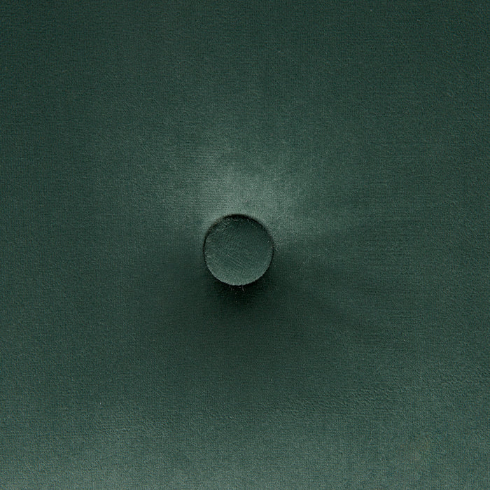 Beliani - YORKTON - Hocker - Groen - Fluweel