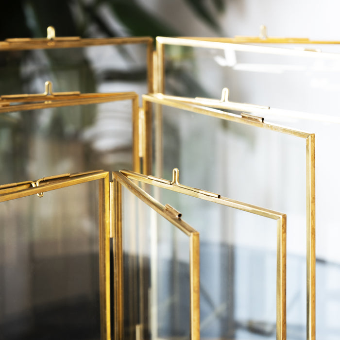 QUVIO Fotolijst staand rechthoek 10,5 x 15.5 cm (bxh) - Goud