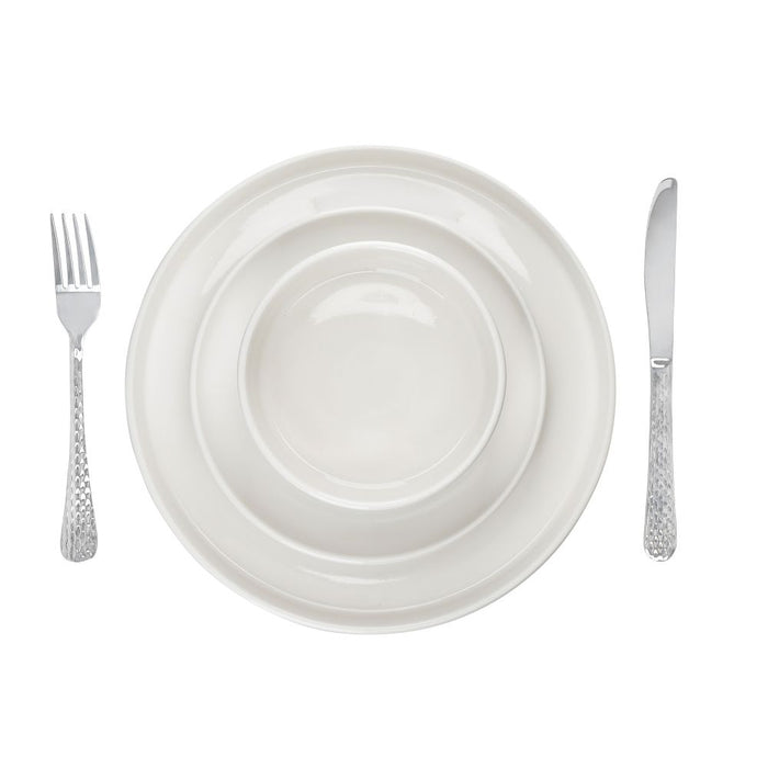 Servies Set, 12 Delig, Porselein, Wit - Mikasa | Camberlie