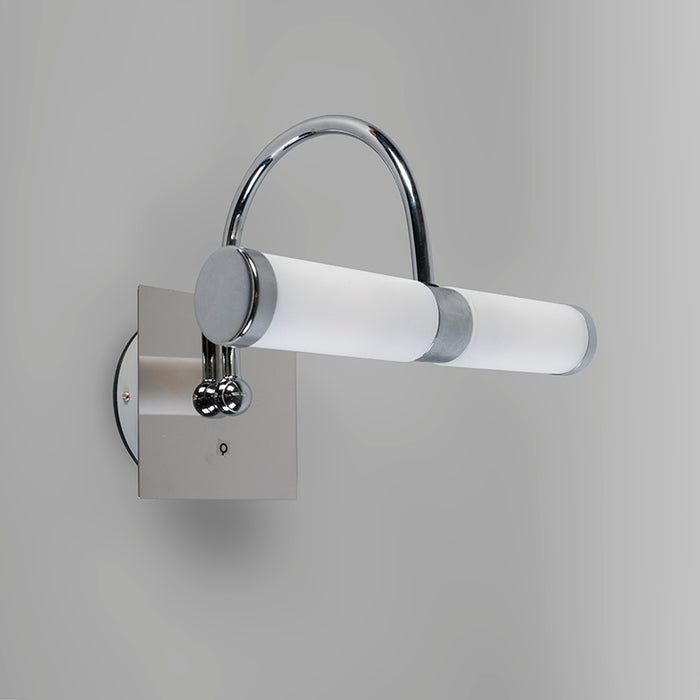 QAZQA Klassieke badkamer wandlamp chroom IP44 2-lichts - Bath Arc