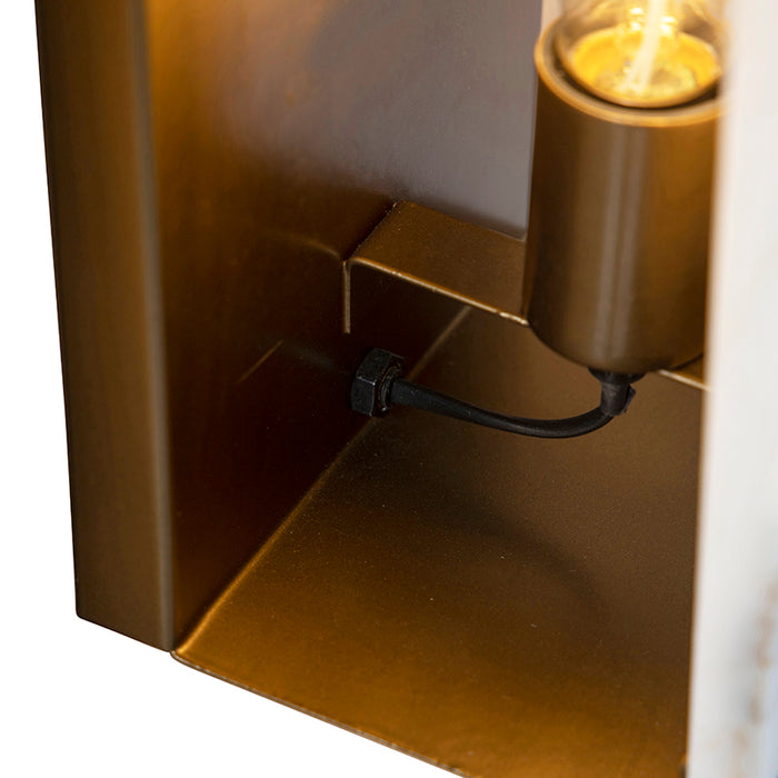 QAZQA Wandlamp ouse - Wit - Klassiek | Antiek - L 160mm