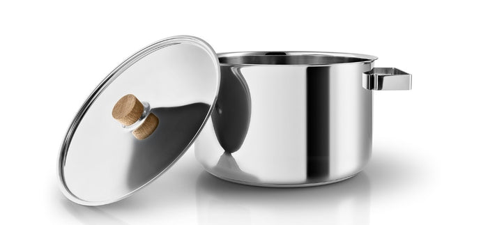 Nordic Kitchen Kookpan - Ø 25.5 cm - 6 liter - Bruin - Eva Solo