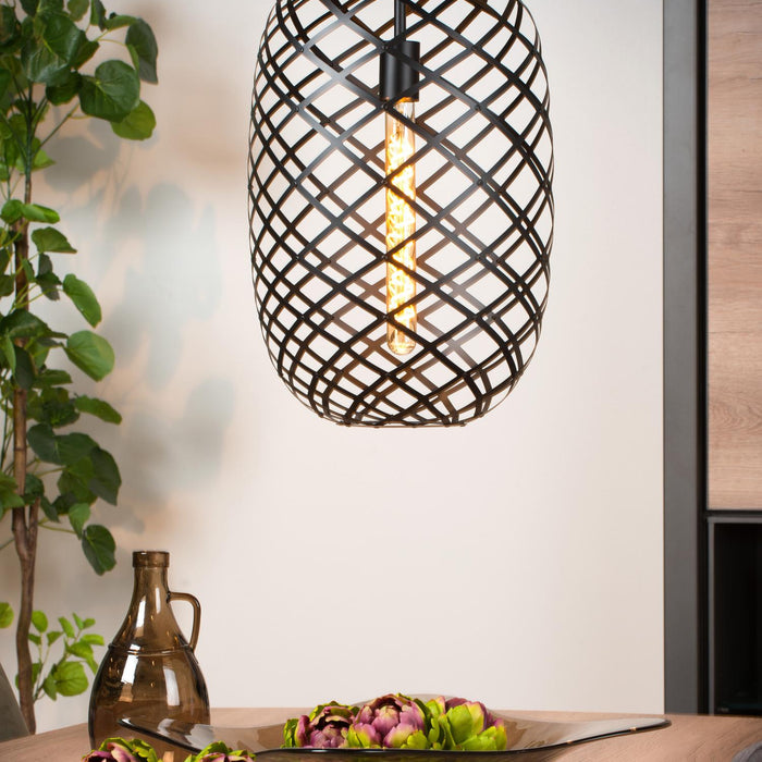 Lucide WOLFRAM Hanglamp - Zwart