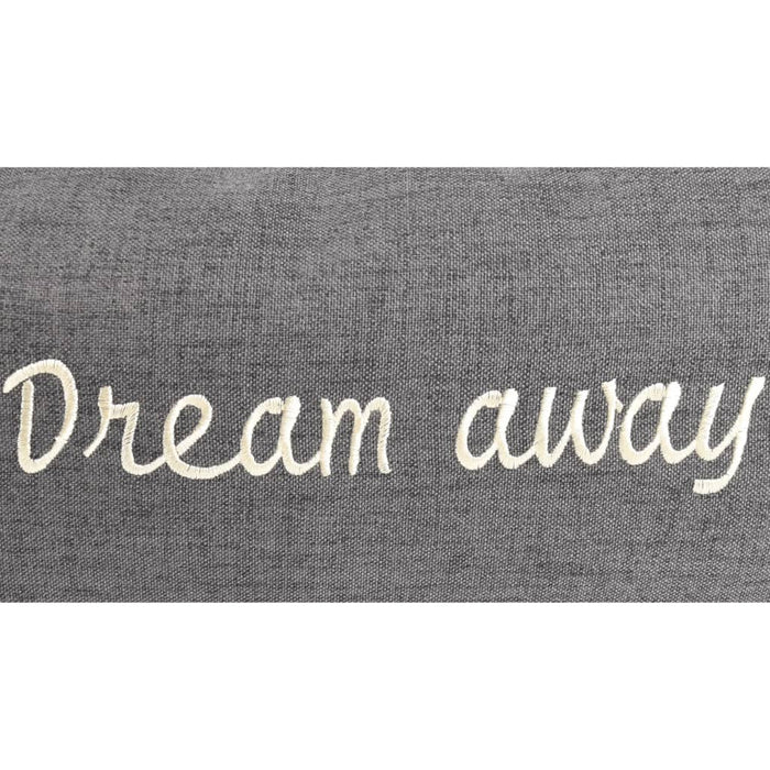 FLAMINGO Hondenbed met rits Dream Away 90x70 cm grijs