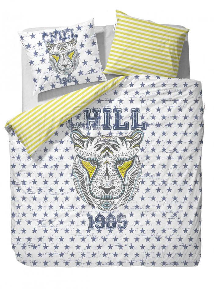 Covers & Co Dekbedovertrek Seth wit