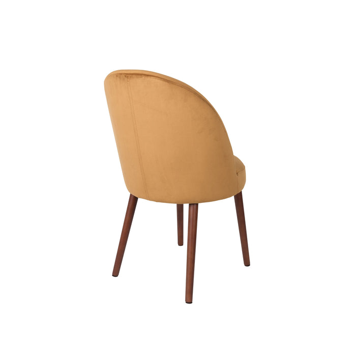 Dutchbone Barbara Eetkamerstoelen Camel - Set van 2 - Bruin