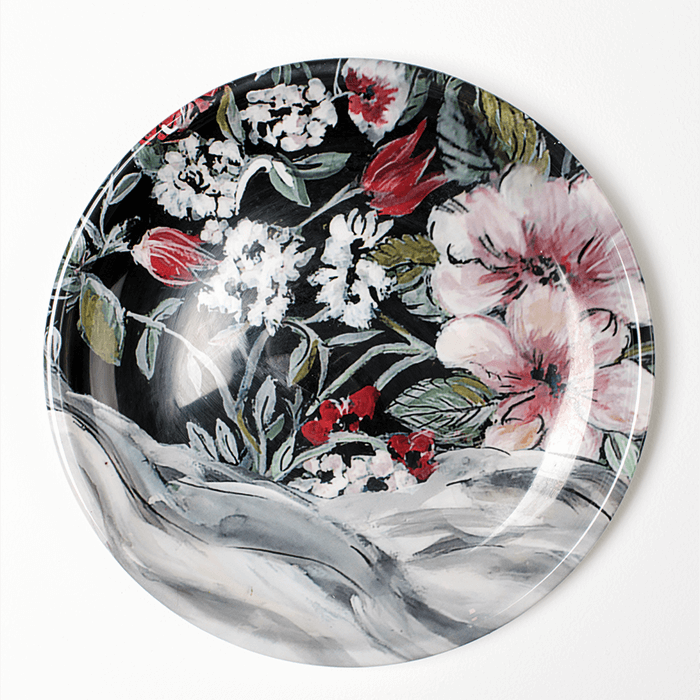 Bold Monkey No Food Here wandlamp tijger - Set van 4 - Zwart