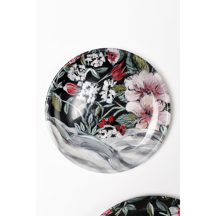 Bold Monkey No Food Here wandlamp tijger - Set van 4 - Zwart