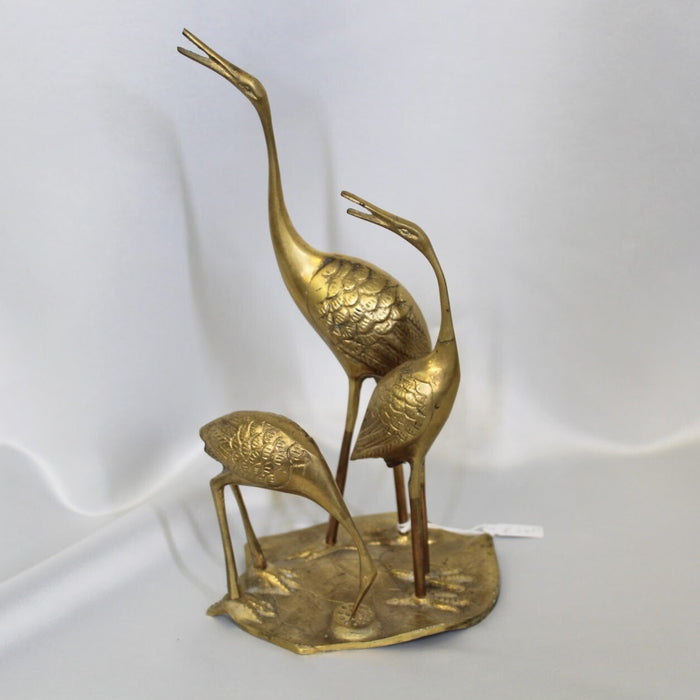Reliving Vintage Kraanvogels Messing