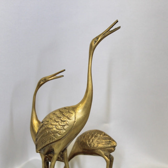 Reliving Vintage Kraanvogels Messing