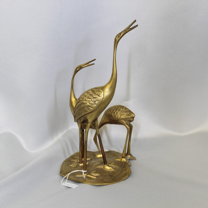 Reliving Vintage Kraanvogels Messing