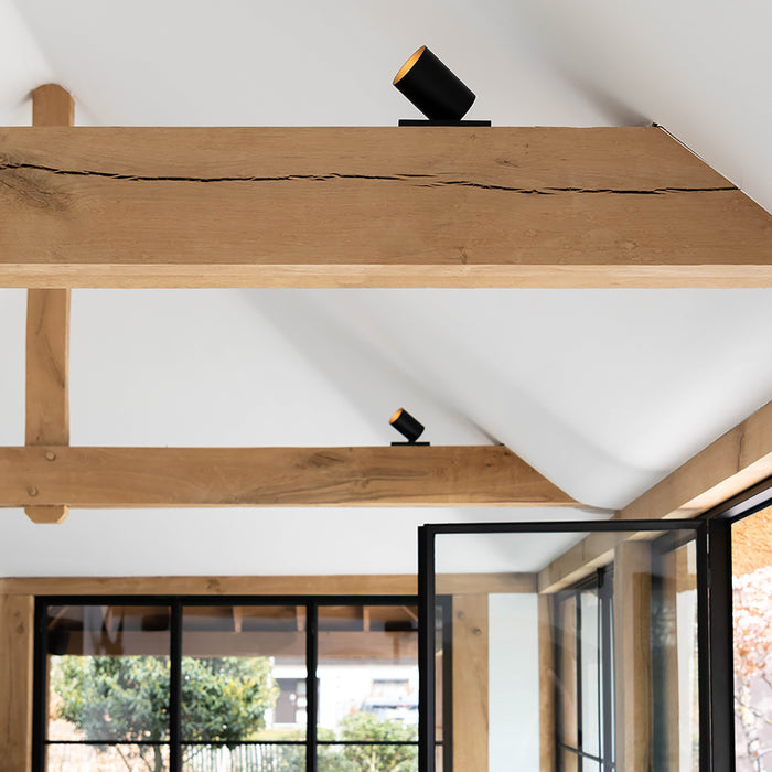 Atmooz Plafondlamp Nuo 1 - Opbouwspot Metaal Zwart