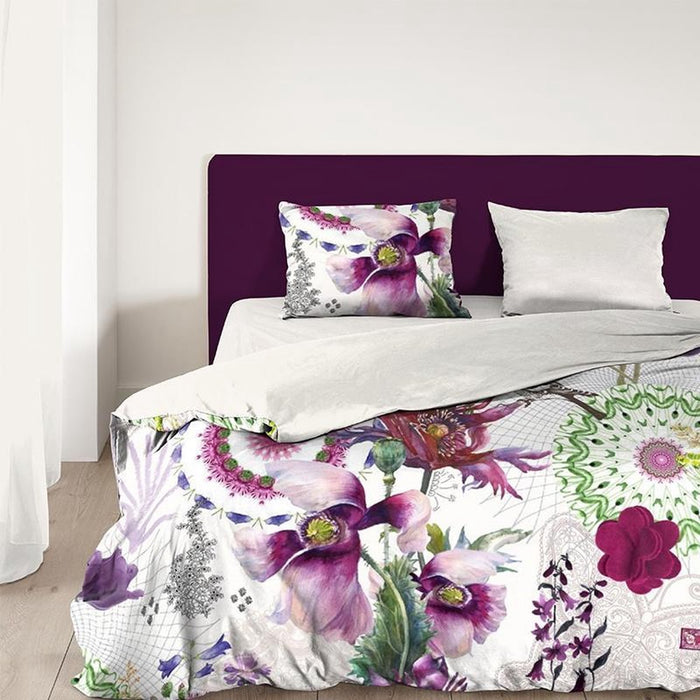Good Morning Dekbedovertrek Flora 200x200|220 cm