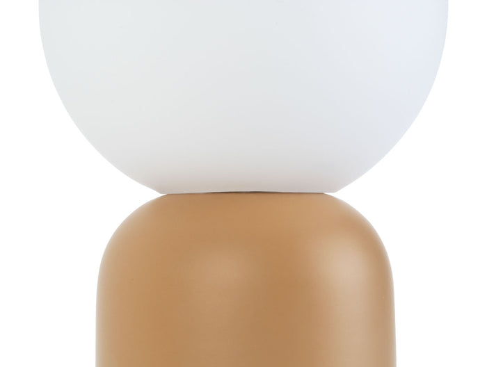 Leitmotiv - Tafellamp Gala - Zandbruin - Ø15x32cm