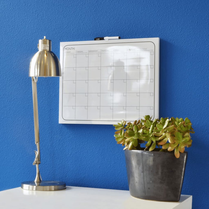 DESQ Maandplanner frameloos magnetisch 40x50 cm wit