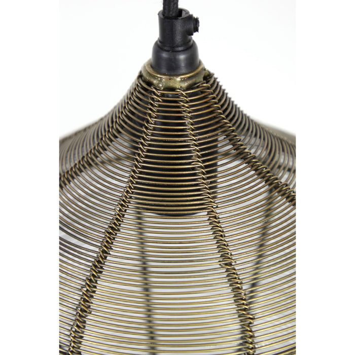 Light&living Hanglamp 10L 120x25x29,5 cm ALVARO antiek brons