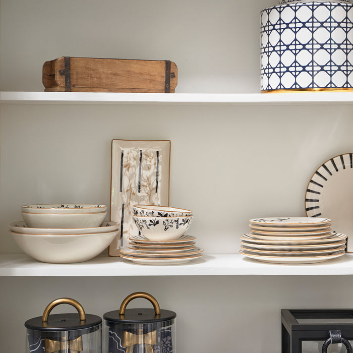 Riviera Maison Dinerbord Romance D'Amour Wit