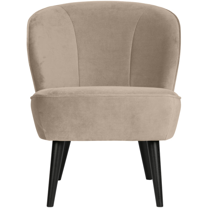 WOOOD Sara Fauteuil - Velvet - Khaki