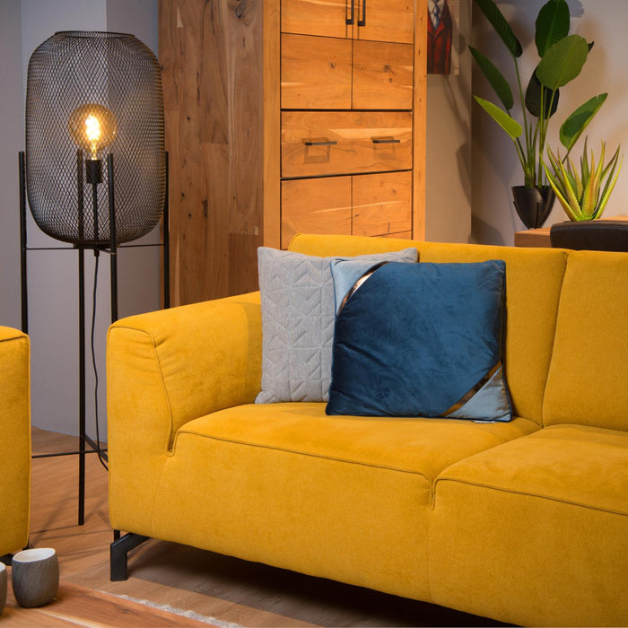 Lucide MESH Vloerlamp - Zwart