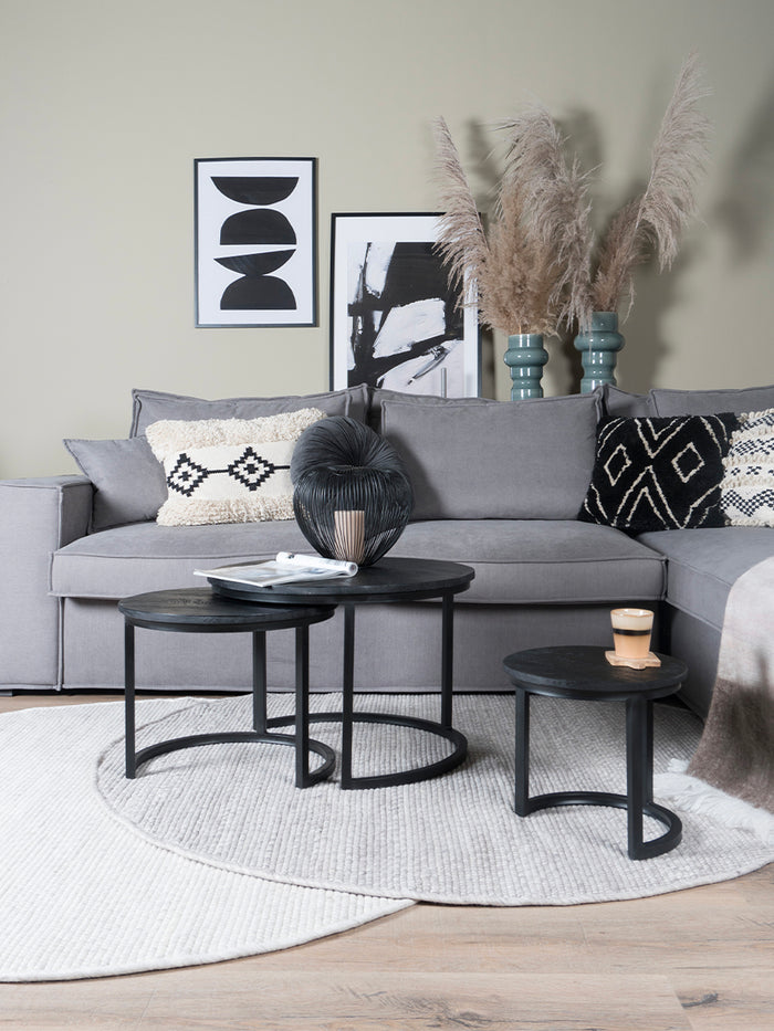 Home67 - Salontafel Set van 3 - Industriële Salontafelset Erjan -