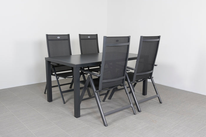 Hartman Aruba|Alma 160 cm. tuinset - 5-delig verstelbaar