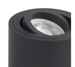 Highlight Tafellamp Rebel Zwart Rond Ø 8cm excl. lichtbron