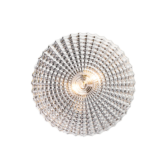 QAZQA Klassieke plafondlamp zwart met smoke glas 35 cm IP44 - Nohmi