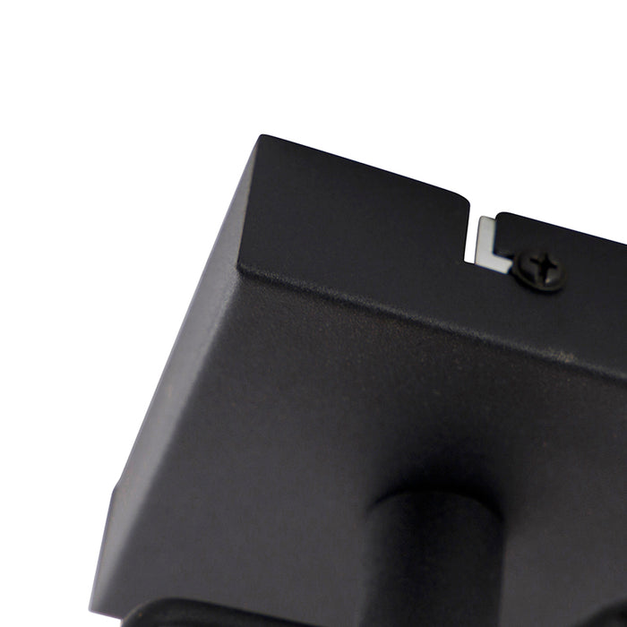 QAZQA Industriële spot zwart - Suplux