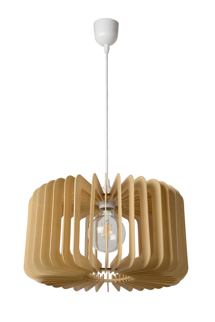 Lucide ETTA Hanglamp - Licht hout