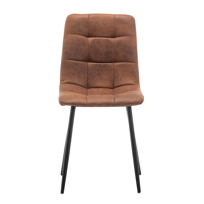 Furnihaus Eetkamerstoel Jaxx - Cognac - Set van 4