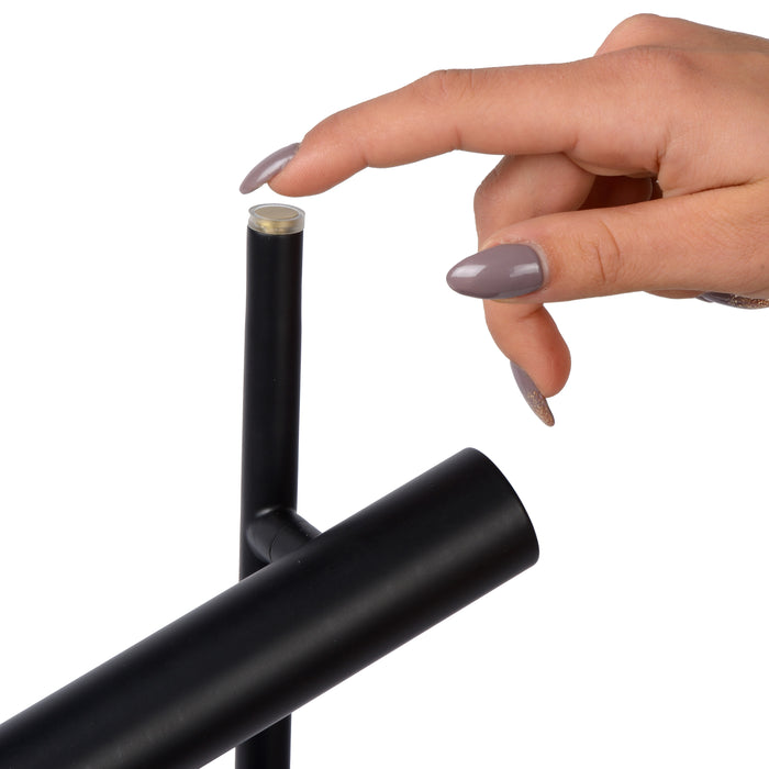 Lucide Philon Tafellamp Zwart - 1 x Geïntegreerde LED