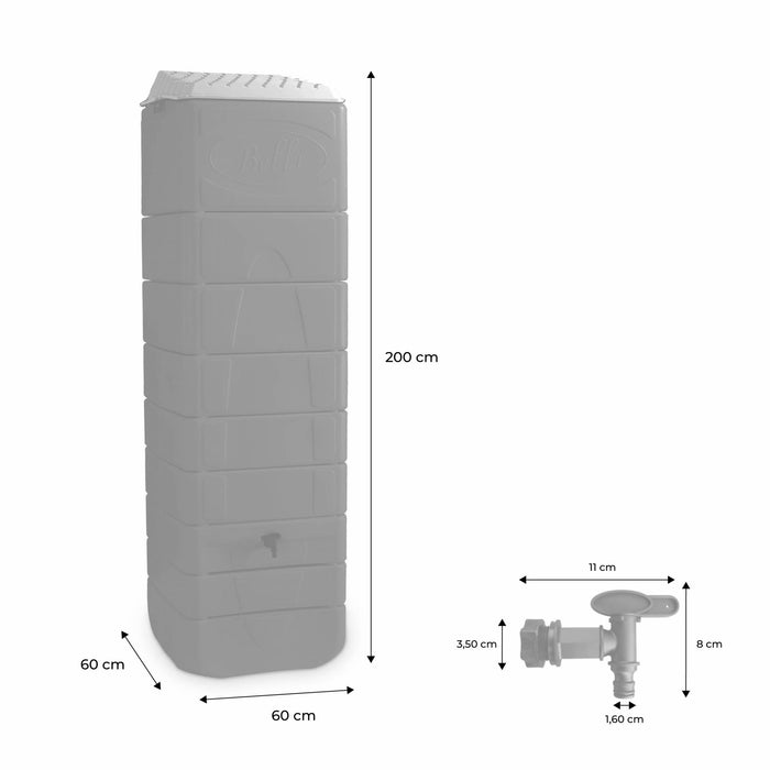 sweeek - Regenton 650L