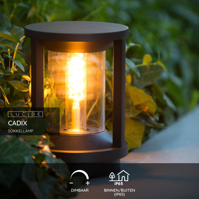 Lucide CADIX Sokkellamp - Zwart
