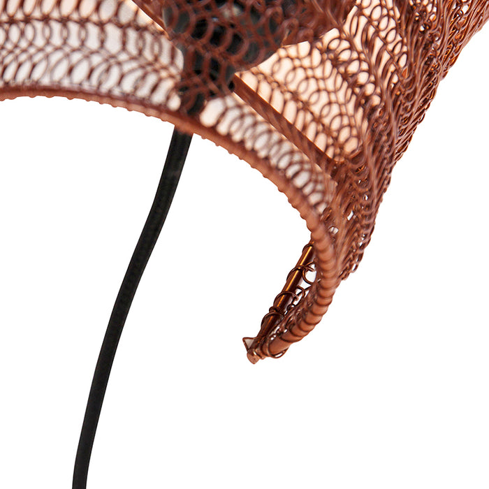 QAZQA Oosterse wandlamp brons 35 cm - Nidum