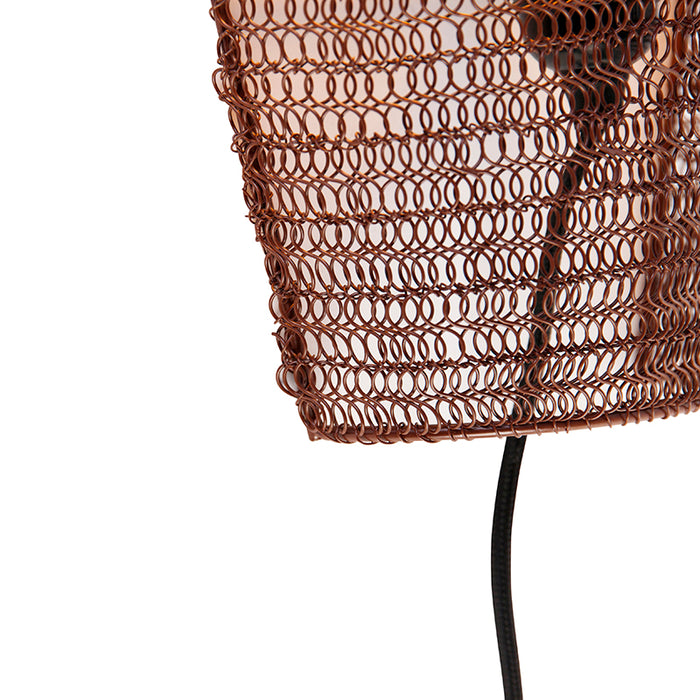 QAZQA Oosterse wandlamp brons 45 cm - Nidum