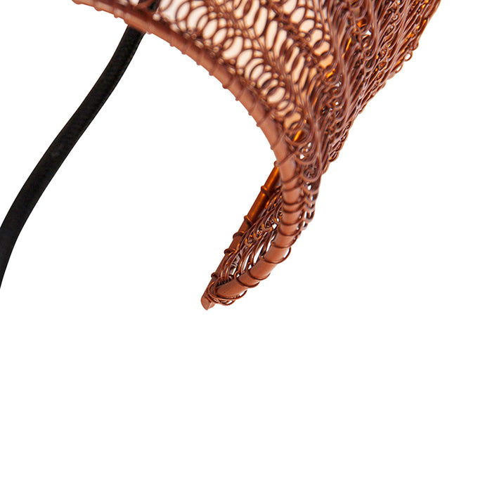 QAZQA Oosterse wandlamp brons 45 cm - Nidum